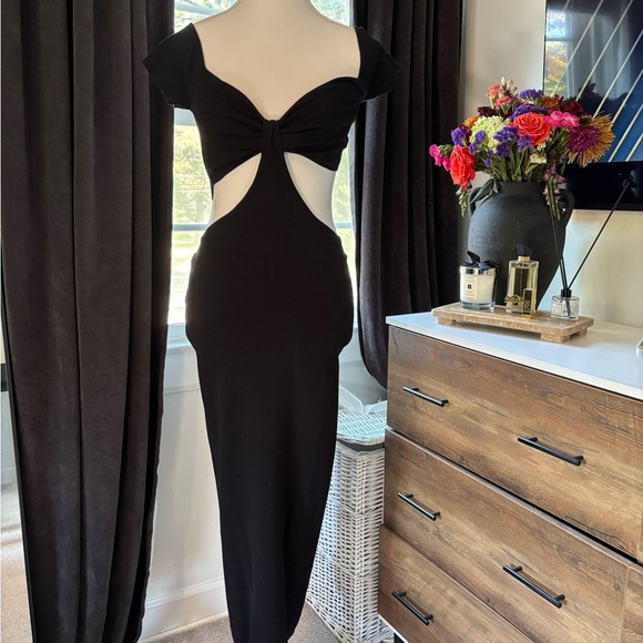 Fashion Nova Black Cut-Out Dress - Picture 2 of 5